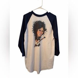 Joan Jett & The Blackhearts Baseball Raglan T-Shirt Size Large NEW